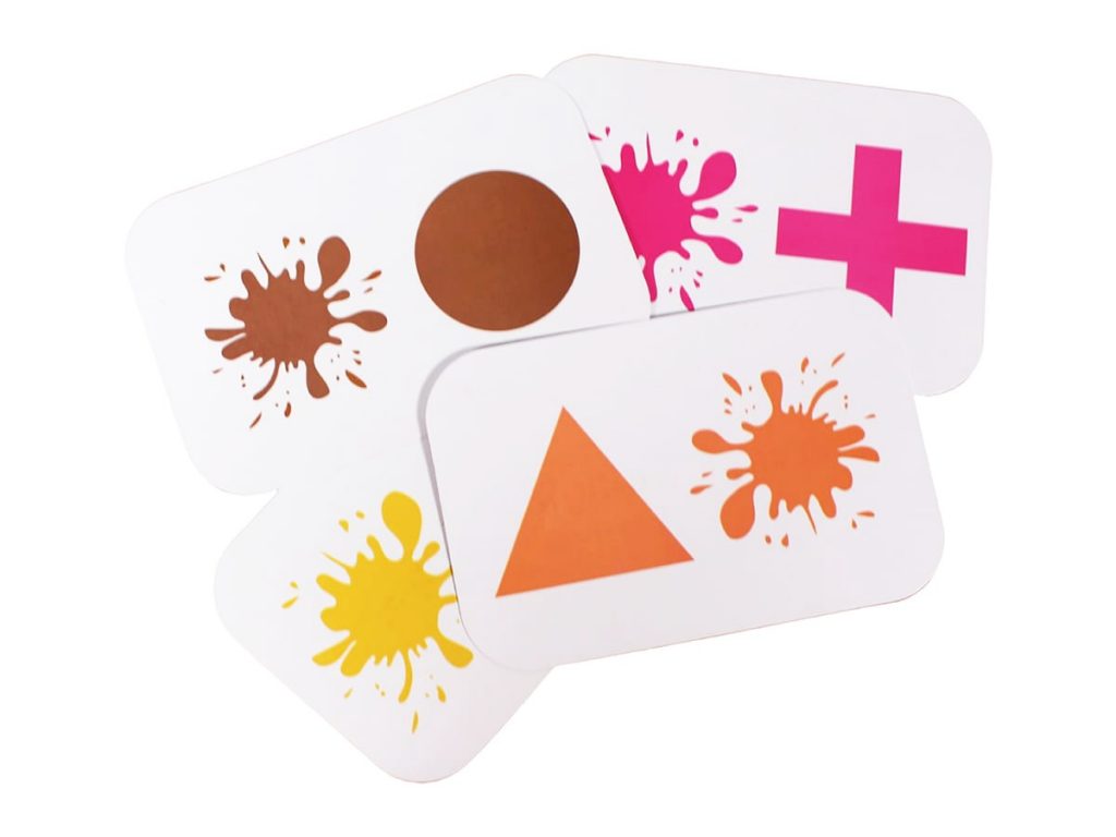 Colours and Shapes Cards – The Sculpted Brain